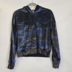 Ultracor Velvet camouflage Sweatshirt with rubbery Strips